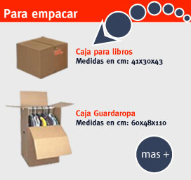Cajas para empacar